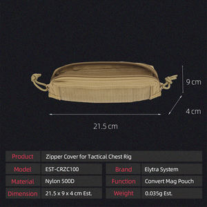 Emr Camo Russia Camouflage Borst Rig Tassen Voor Mannen Tactische Uitrusting Rits Cover Tactische Vest Plaat Drager Chaleco Tactico Jacht - Product Image 6