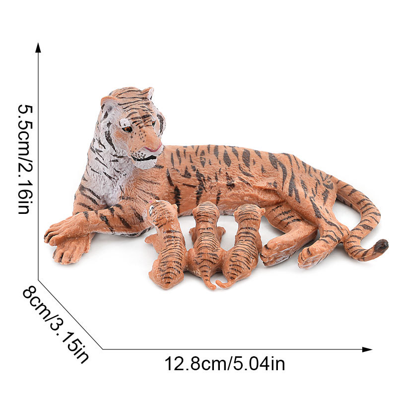 125 petits tigres roux et grands, femelles - 1178g