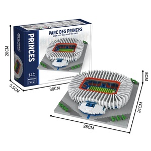 Lớn bóng đá sân vận động gạch thiết lập tự làm thể thao lĩnh vực kiến trúc mô hình khối xây dựng quà tặng cho người lớn & trẻ em - Product Image 2