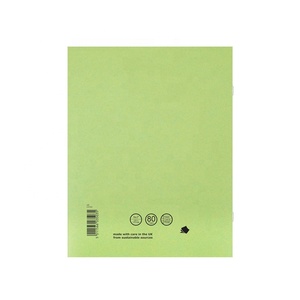Factory Price Custom Student Diary Text Copy <strong>A4</strong>/A5/A6/<strong>A7</strong> Green <strong>Notebook</strong> <strong>Exercise</strong> <strong>Books</strong> with Customized Designs - Product Image 3