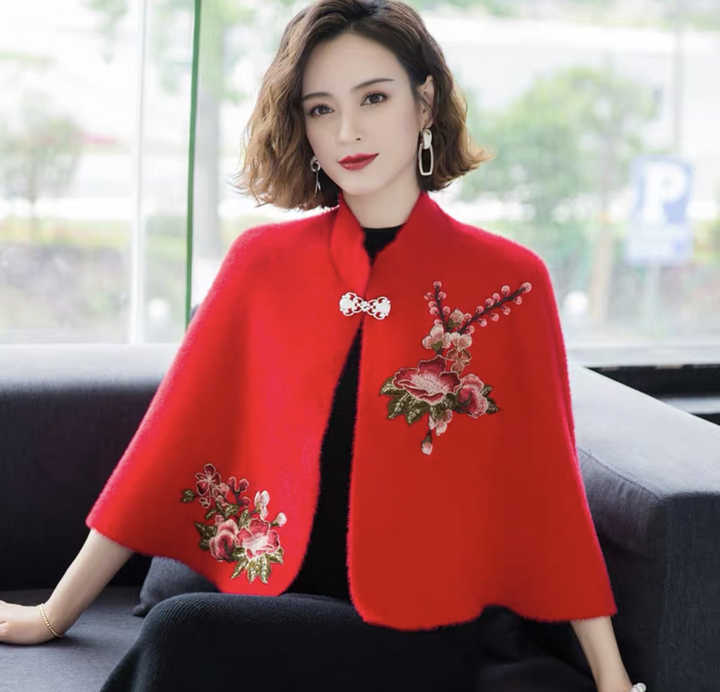 OEM New Arrival Luxury Floral Printing Jacquard Women Autumn Winter Pashmina Wraps Shawls