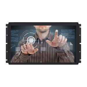 Monitor de panel táctil de marco abierto Capacitivo Full HD de 17 pulgadas con uso industrial y entrada HD Monitor LCD de marco abierto - Product Image 1