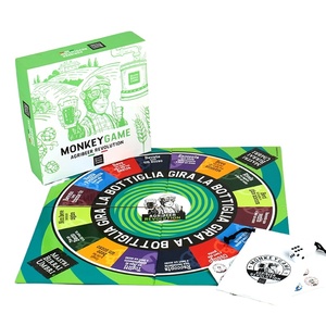 OEM/ODMカスタマイズされた楽しいゲームセット紙ボードゲーム子供用プレイ用に設計された印刷パターン - Product Image 1