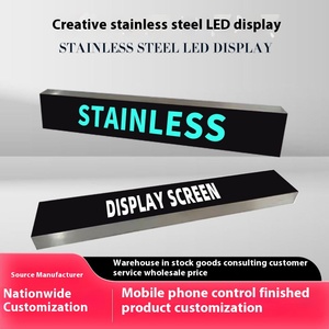 Ultra dünne voll farbige 4G Wifi Wireless Control Indoor P2.5 Werbung LED-Bildschirm Programmier bares Scrolling P2.5 LED-Zeichen anzeige - Product Image 5