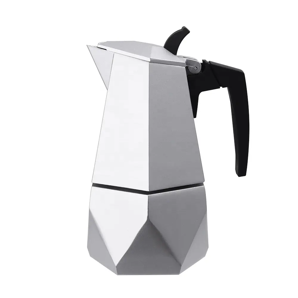 Italiaanse Stijl Luxe Moka Pot Handleiding Draagbare Espresso Koffiezetapparaat Koffiepot