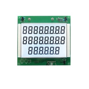 ET-2847C personalizzato monocromatico 7 segmento 22 cifre 886 TN tipo Display Lcd positivo con scheda controller per erogatore carburante - Product Image 1