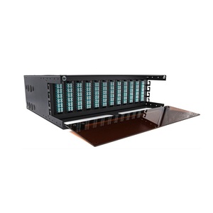 Panel de conexión de ventilador OM3 OM4 de alta potencia y baja pérdida, 24 núcleos, MTP, MPO, fabricación de fábrica - Product Image 3