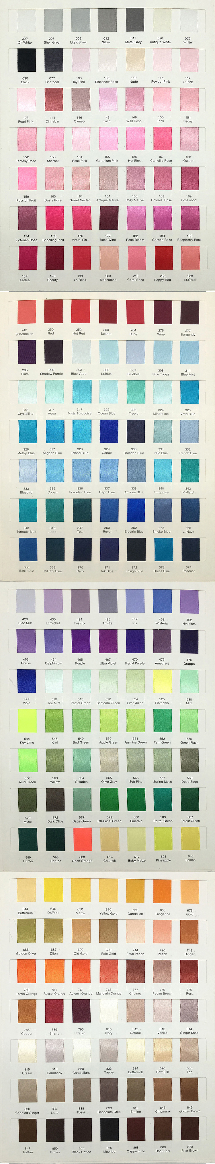 196 couleurs
