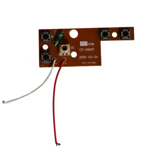 40mhz trasmettitore pcb 4ch rc circuito stampato telecomando - Product Image 1