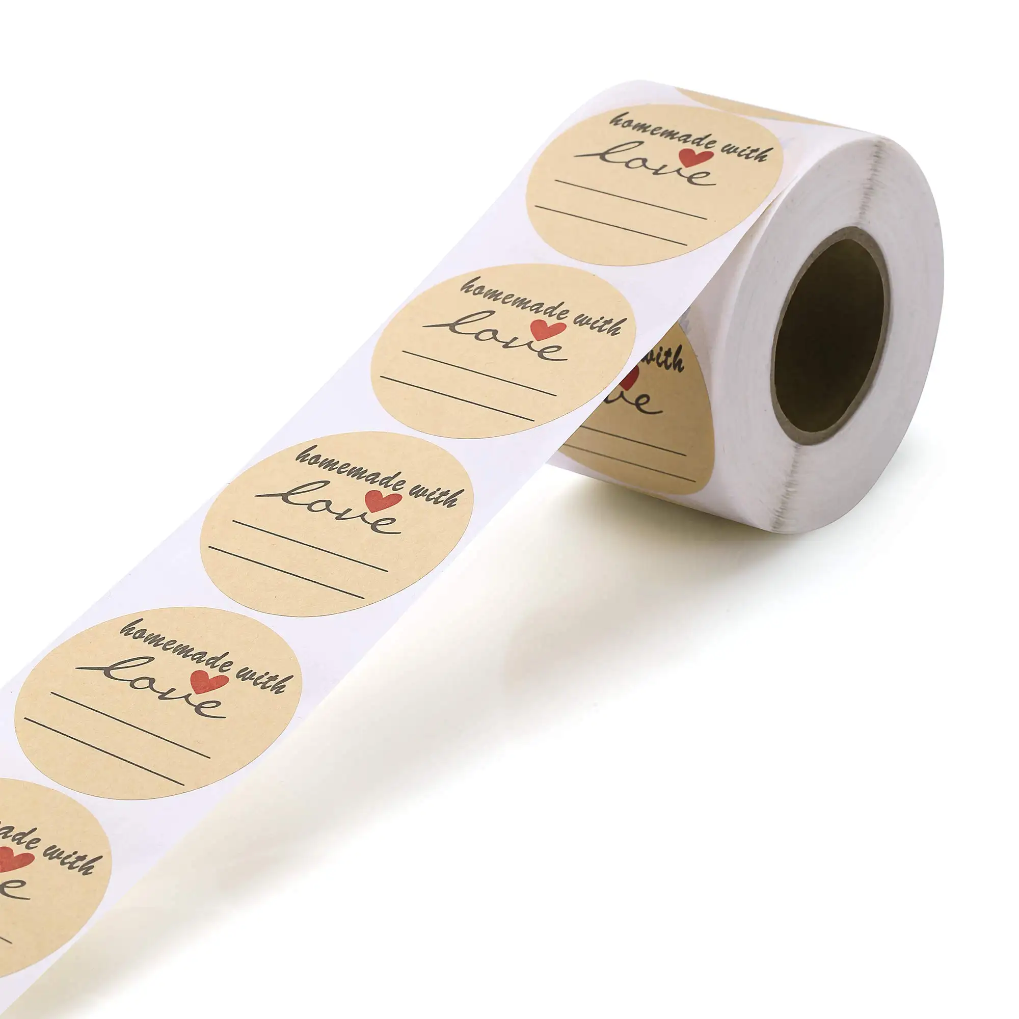 Rollo de papel personalizado impreso, hoja adhesiva impermeable, adhesivo troquelado, logotipo personalizado