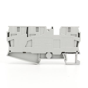 ST 10-TWIN 1入力2出力プッシュでターミナルブロックスプリングDinレールターミナルブロック - Product Image 2