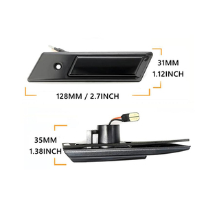 BMW E34 E34 E36 1990-1996 M3 için 3 5 7 serisi dinamik dönüş sinyal ışığı LED Side Marker Fender sıralı gösterge lambası - Product Image 2