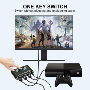 Conmutador HDMI actualizado 8K60Hz 1x2 Conmutador bidireccional Calidad de video sin comprimir hasta 8K60Hz 4K120Hz Resolución HD para PC - Product Image 4