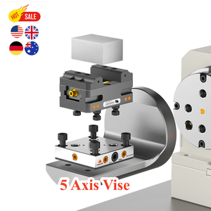 PML-Z108108-52 Kamishiro Quick Change zero Point System 52 mm for Cnc Machine 5thaxis Self <strong>Centering</strong> Vise Lang Compatible - Product Image 1