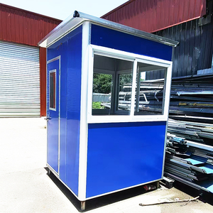 STC厂家直销定制廉价保安岗亭使用寿命长配有电气系统室外门禁 - Product Image 2
