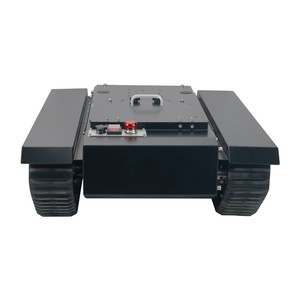 TR500S Roboter Chassis Tank Chassis All-Terrain Chassis Gummi kette Zusammen gebaute Last 50KG mit Controller - Product Image 3