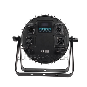 Supershow Slim Flat Stage Par a <strong>Led</strong> 18x18w Rgbwa Uv 6in1 Waterproof <strong>Dmx</strong> 512 <strong>Control</strong> Sound Activated <strong>Led</strong> Par Can Stage Light - Product Image 3
