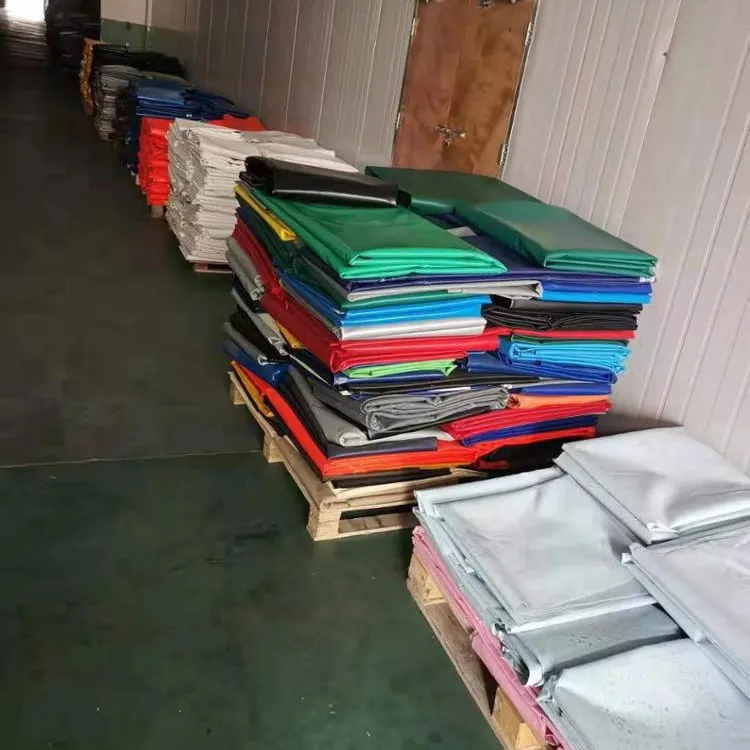 Good Quality PVC Coated Fabric Stock Lot, PVC Tarpaulin Floding Material for Tent and Covers