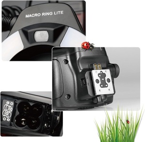 Meike 14EXT i-ttl makro halka flaş Nikon için LED ile AF yardımcı lamba ile uyumlu D7100 D5200 D3100 D90 D600 MK-14EXT-N