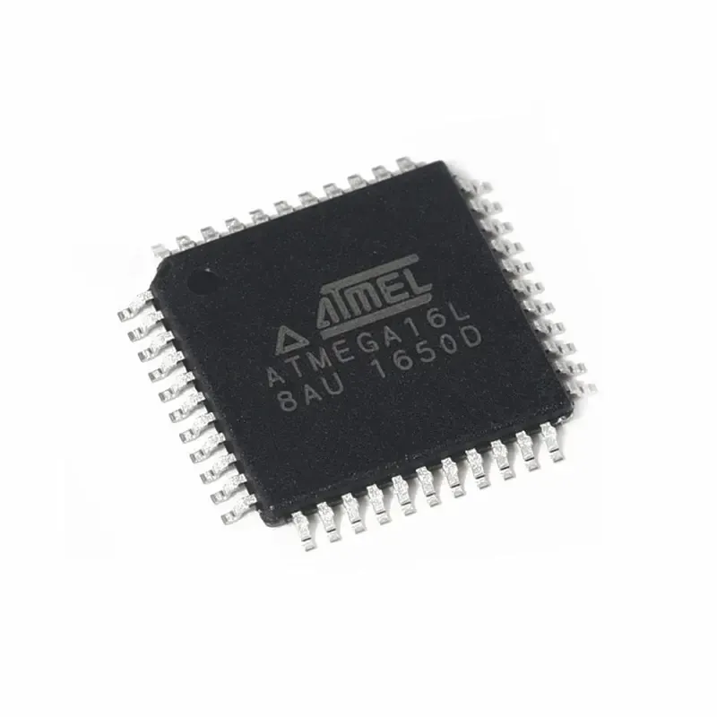 BOM New Original Integrated Circuit IC Chip IC MCU 8BIT 16KB FLASH TQFP44 ATMEGA16L ATMEGA16L-8AU