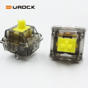 DUROCK Dokunmatik Anahtarı T1 67g alt out kuvvet yuvarlak yumru benzer Panda Anahtarı için Özel Mekanik Klavye - Product Image 1