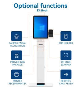 21.<span class=keywords><strong>5</strong></span> "ciosk תשלום מסעדה הכל בקיוסק אחד עם מדפסת 10 נקודות מגע Kiosk - Product Image 6