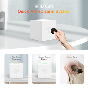 <strong>Wireless</strong> WiFi Home Security System with Self Defense Alarm 433MHz Motion <strong>Sensor</strong> Door <strong>Sensor</strong> Battery Power for Outdoor Home Use - Product Image 6