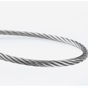 Bir dizi çelik tel öngerilmeli çelik Strand sıcak daldırma galvanizli Messenger tel gergi teli yapı kablosu - Product Image 5