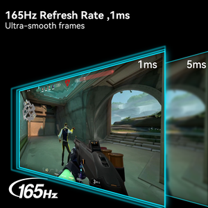 Ultra Wide Slim IPS 24 Inch 1K 165hz 1ms QHD Pc <strong>Display</strong> <strong>Computer</strong> Screen VESA Curved Gaming <strong>Monitor</strong> <strong>Computer</strong> Hardware &amp; Software - Product Image 4