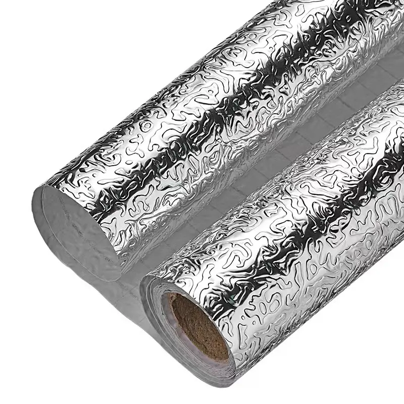 Pegatinas de papel de aluminio para cocina, pegatina impermeable para estufa a prueba de aceite