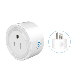 Tuya ปลั๊กอัจฉริยะ Wi-Fi ขนาดเล็ก10A ตั้งเวลาควบคุมด้วยเสียงได้ใช้กับ Alexa Google Home - Product Image 1