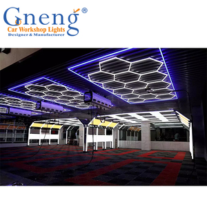 Özelleştirilmiş Led altıgen ışık Modern tavan araba ışıkları atölye ışığı - Product Image 5