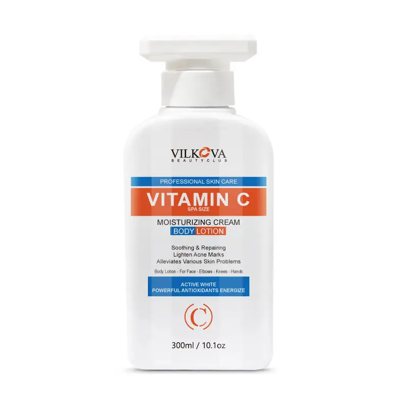 Private Label Aufhellung Vitamin C Feuchtigkeit spendende Koji säure Glutathion Creme Injektionen Haut aufhellende Körper lotion