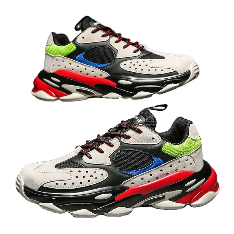 New arrival men Soft Platform Athletic Zapatillas Running Custom Casual Sport Shoes