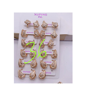 XUPING ML Sub-brand Customer Real Order Hot Order Style Collection Earrings with Good Price - Product Image 1
