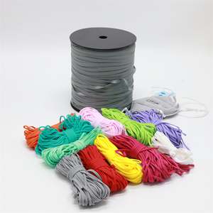 Wholesaler Colourful Ear <strong>Loop</strong> <strong>Elastic</strong> Band Ear <strong>Loop</strong> <strong>Elastic</strong> Adjustable Ear <strong>Loop</strong> for Knitting Machine - Product Image 1