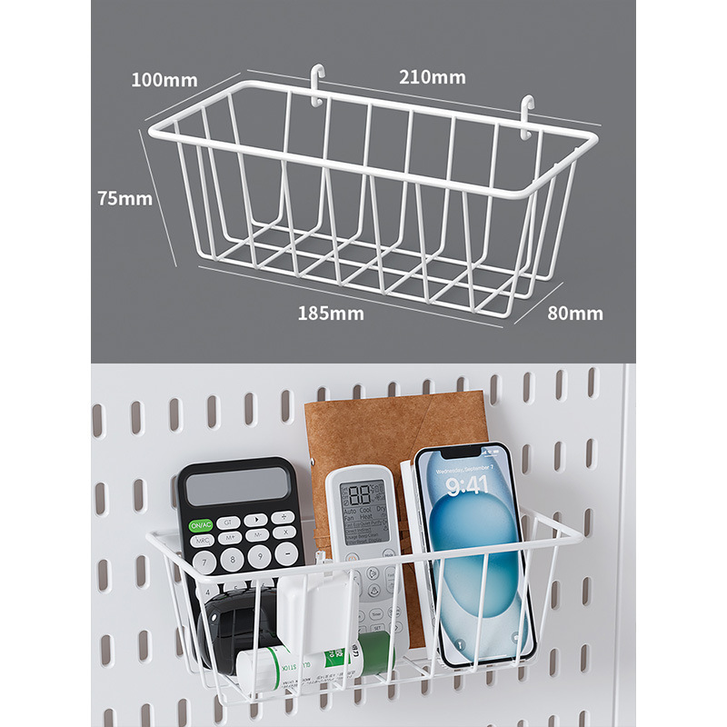 Mini panier suspendu, blanc