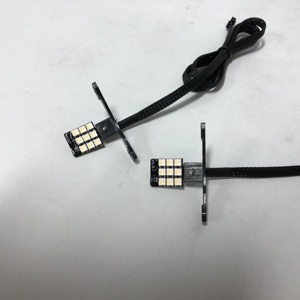 Yeni varış 9LEDs şeytan göz 3.0 inç projektör Lens akış RGBW renk kovalayan far projektör Lens için 2.5 inç araba işık - Product Image 1