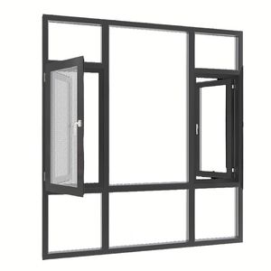 Custom Home Aluminium fenster mit schall dichtem horizontalem Öffnungs fenster mit Metall fenster funktion - Product Image 2