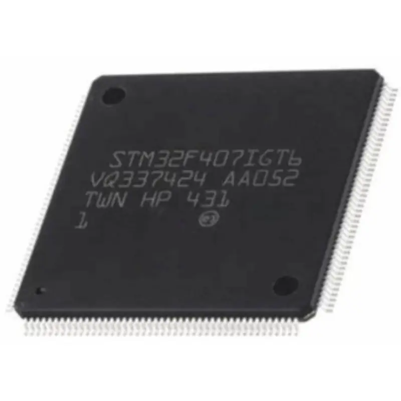 STM32F407IGT6 STM32F4マイクロコントローラーIC32ビットシングルコア168MHz 1MB (1M x 8) FLASH 176-LQFP (24x24) STM32F407IGT6