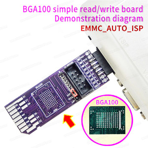 BGA100 rt809h programmatore semplice lettura e scrittura scheda staccabile