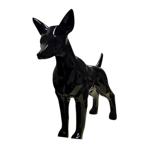 MOFESIPI fiberglas köpek modeli simülasyon Chihuahua modeli ayrılabilir Pet mağaza dekorasyon Pet giyim ekran sahne - Product Image 3