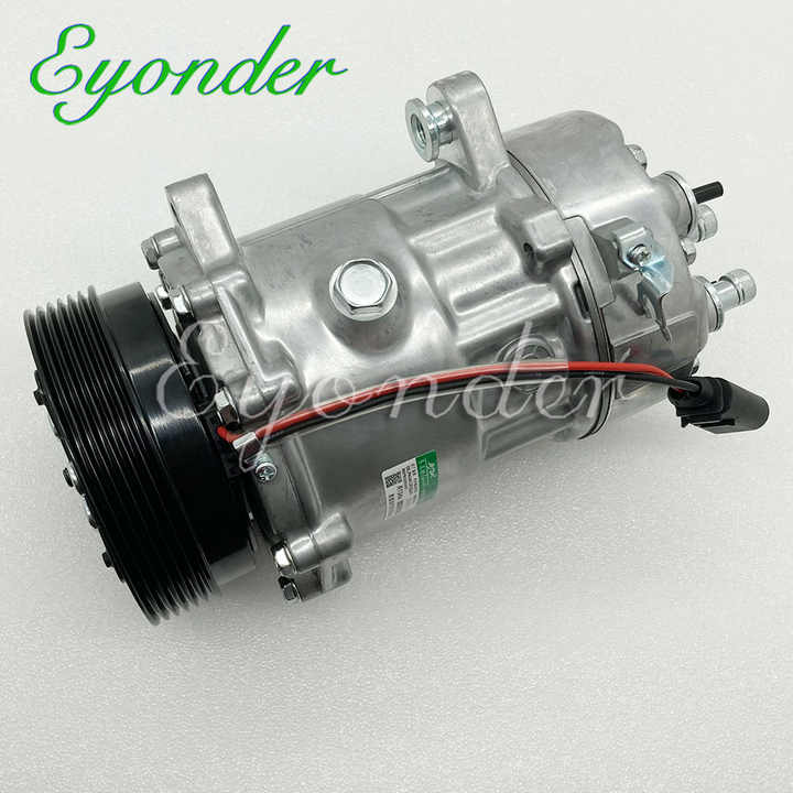 AC Air Conditioning Compressor Cooling Pump for Volkswagen Beetle Golf Jetta 1.8 1.9 2.0 2.8L 1998-2006 1J0820805 1J0820803A