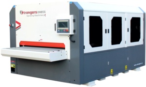 Auto carico e scarico doppia linea di produzione di levigatura laterale per fabbrica di mobili - Product Image 2