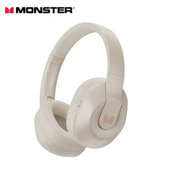Best Selling Monster XKH01 TWS Stereo Earphones Wireless Spatial Audio Headphones Low Latency Sports Gaming On-ear Headset