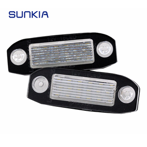 หลอดไฟ LED หมายเลขทะเบียนรถสำหรับวอลโว่ C70/S80 II/V70 II/S60 i/ V50/XC90/XC60ในตัวตัวควบคุม CANbus - Product Image 1