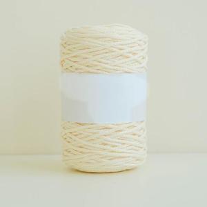 เส้นด้ายฝ้ายสำหรับถักผ้าห่ม4ชั้น100% 3มม. - Product Image 3
