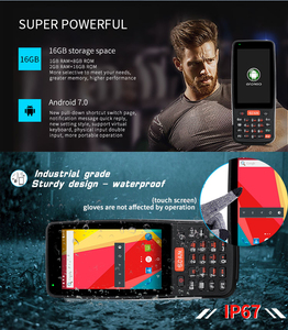 Rugged Portable <strong>Android</strong> 9.0 2GB RAM 16GB ROM Wireless 1D 2D Barcode QR <strong>Code</strong> Scanner Handheld Data Terminal PDA Devices - Product Image 3