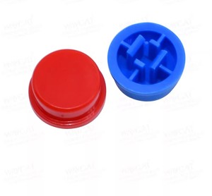 12*12*7,3 MM Tast schalter gehäuse runde Tasten kappen taste mit Light Touch Micro Key Switch