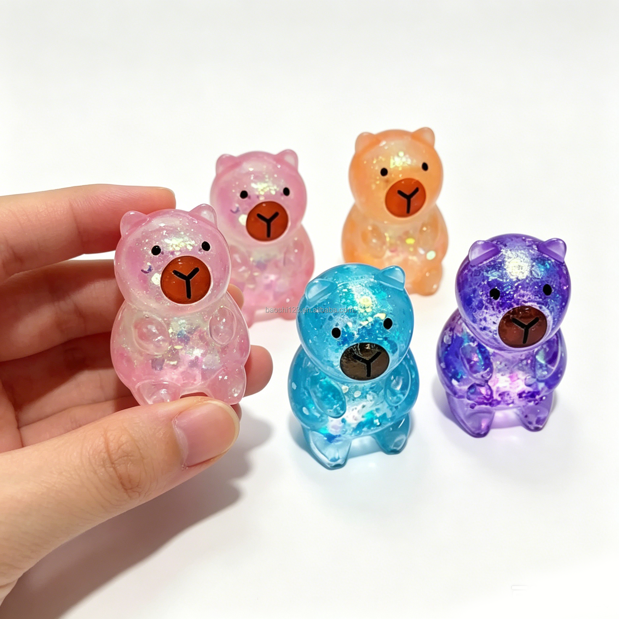 Capybara maltosse TPR 5cm (rose)